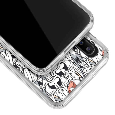 Looney Tunes Bugs Bunny Super Sized Galaxy A30 Clear Case