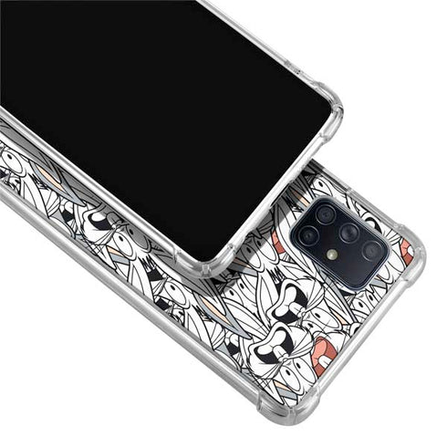Looney Tunes Bugs Bunny Super Sized Galaxy A71 5G Clear Case