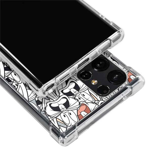 Looney Tunes Bugs Bunny Super Sized Galaxy S22 Ultra Clear Case
