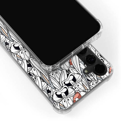 Looney Tunes Bugs Bunny Super Sized Galaxy S24 Plus Clear Case