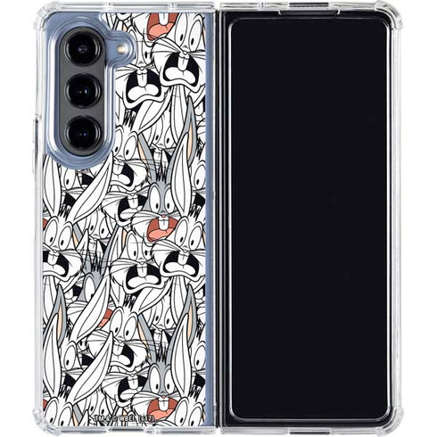 Looney Tunes Bugs Bunny Super Sized Galaxy Z Fold5 5G Clear Case