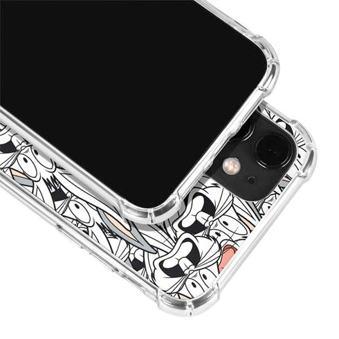 Looney Tunes Bugs Bunny Super Sized iPhone 12 Mini Clear Case