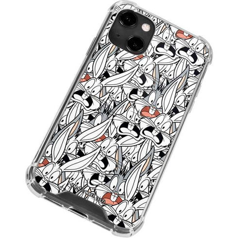 Looney Tunes Bugs Bunny Super Sized iPhone 13 Clear Case