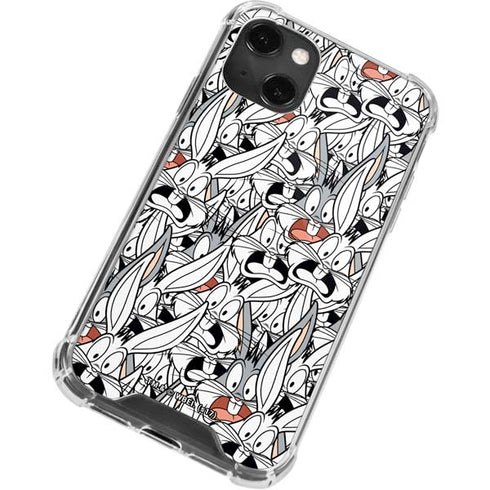 Looney Tunes Bugs Bunny Super Sized iPhone 13 Mini Clear Case