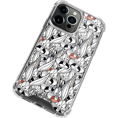 Looney Tunes Bugs Bunny Super Sized iPhone 13 Pro Clear Case
