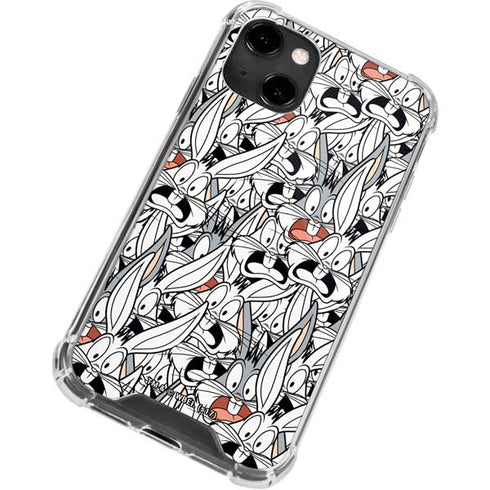 Looney Tunes Bugs Bunny Super Sized iPhone 14 Clear Case