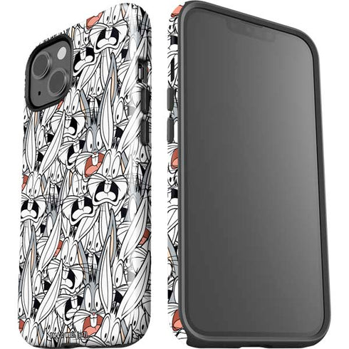 Looney Tunes Bugs Bunny Super Sized iPhone 15 Plus Impact Case