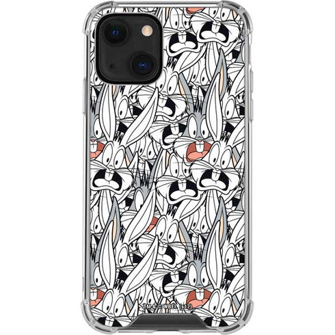 Looney Tunes Bugs Bunny Super Sized iPhone 14 Plus Clear Case