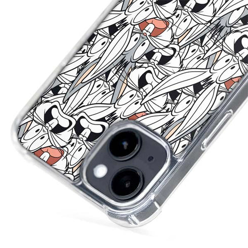 Looney Tunes Bugs Bunny Super Sized iPhone 15 Plus MagSafe Case