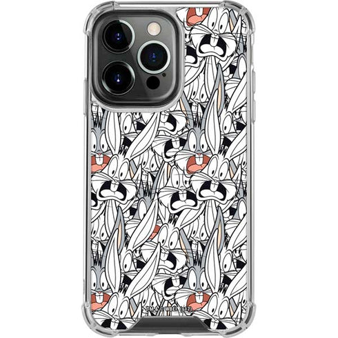 Looney Tunes Bugs Bunny Super Sized iPhone 15 Pro Clear Case