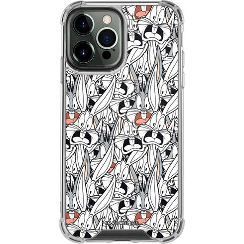 Looney Tunes Bugs Bunny Super Sized iPhone 15 Pro Max Clear Case