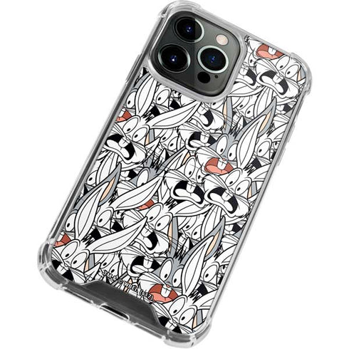 Looney Tunes Bugs Bunny Super Sized iPhone 14 Pro Max Clear Case