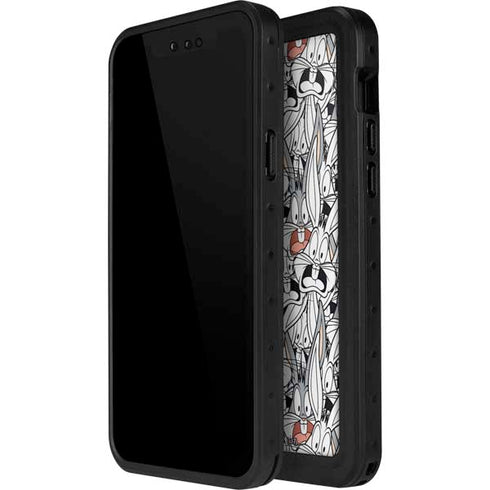 Looney Tunes Bugs Bunny Super Sized iPhone 14 Pro Waterproof Case