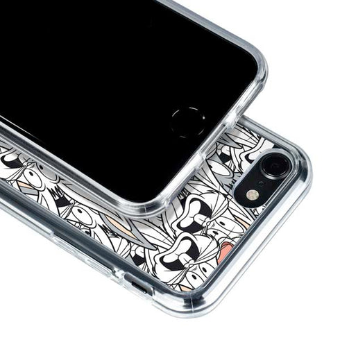 Looney Tunes Bugs Bunny Super Sized iPhone SE (2nd & 3rd Gen) Clear Case
