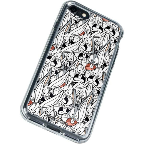 Looney Tunes Bugs Bunny Super Sized iPhone SE (2nd & 3rd Gen) Clear Case