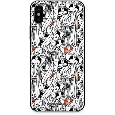 Looney Tunes Bugs Bunny Super Sized iPhone X Skin