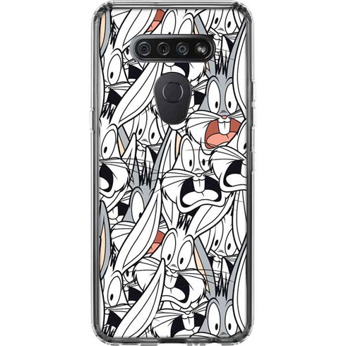 Looney Tunes Bugs Bunny Super Sized LG K51/Q51 Clear Case