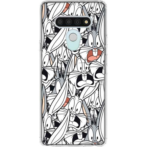 Looney Tunes Bugs Bunny Super Sized LG Stylo 6 Clear Case
