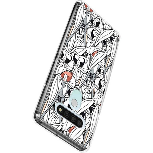 Looney Tunes Bugs Bunny Super Sized LG Stylo 6 Clear Case