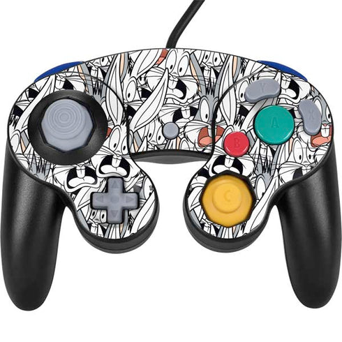 Looney Tunes Bugs Bunny Super Sized Nintendo GameCube Controller Skin