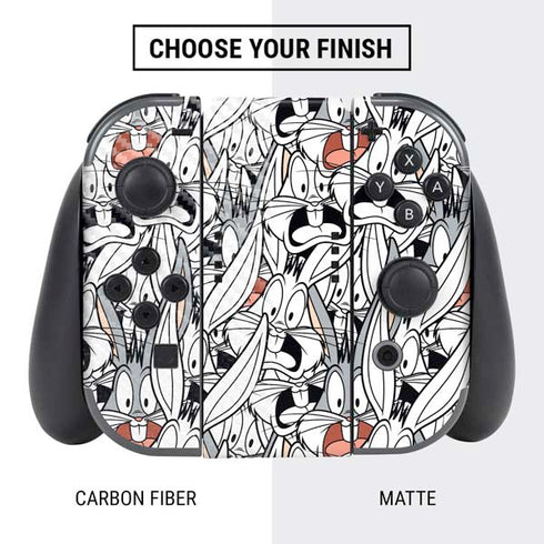 Looney Tunes Bugs Bunny Super Sized Nintendo Switch Bundle Skin