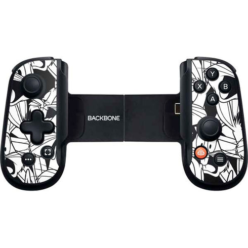 Looney Tunes Bugs Bunny Super Sized Pattern Backbone One for iPhone Game Controller Skin