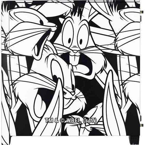 Looney Tunes Bugs Bunny Super Sized Pattern Corsair 4000D Tempered Glass Mid-Tower ATX Case Skin