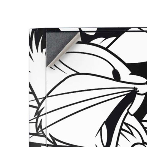 Looney Tunes Bugs Bunny Super Sized Pattern Corsair 4000D Tempered Glass Mid-Tower ATX Case Skin