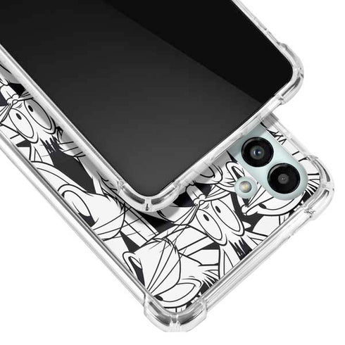 Looney Tunes Bugs Bunny Super Sized Pattern Galaxy A13 5G Clear Case