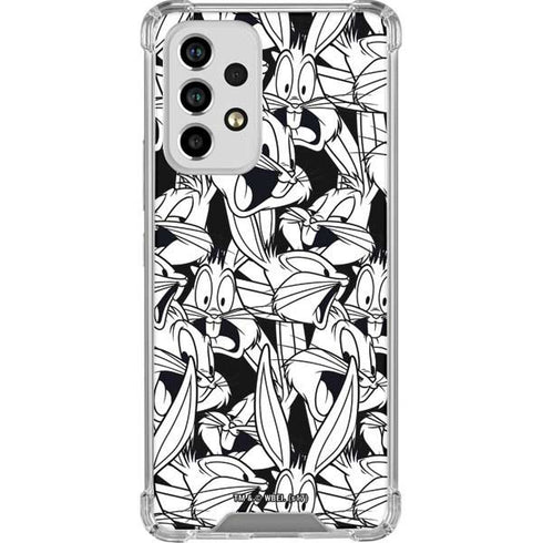 Looney Tunes Bugs Bunny Super Sized Pattern Galaxy A53 5G Clear Case