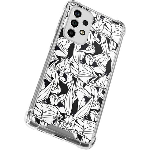 Looney Tunes Bugs Bunny Super Sized Pattern Galaxy A53 5G Clear Case