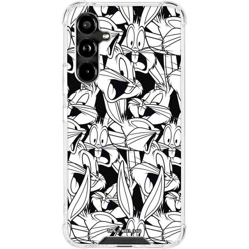 Looney Tunes Bugs Bunny Super Sized Pattern Galaxy A54 5G Clear Case
