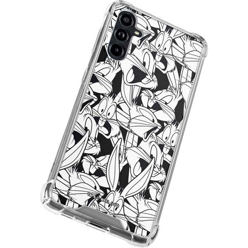 Looney Tunes Bugs Bunny Super Sized Pattern Galaxy A54 5G Clear Case