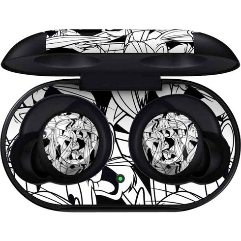 Looney Tunes Bugs Bunny Super Sized Pattern Galaxy Buds Skin