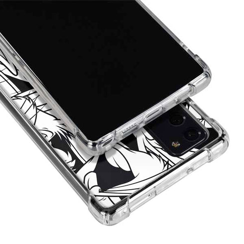 Looney Tunes Bugs Bunny Super Sized Pattern Galaxy Note20 5G Clear Case