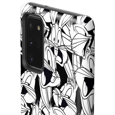Looney Tunes Bugs Bunny Super Sized Pattern Galaxy Note20 5G Pro Case