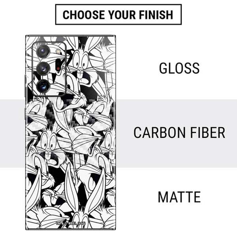 Looney Tunes Bugs Bunny Super Sized Pattern Galaxy Note20 Ultra 5G Skin