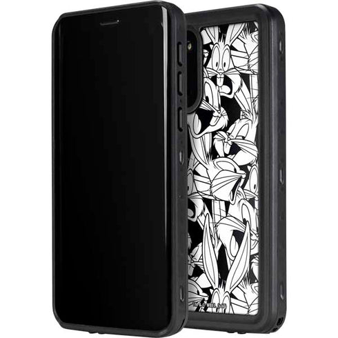 Looney Tunes Bugs Bunny Super Sized Pattern Galaxy S20 Plus Waterproof Case