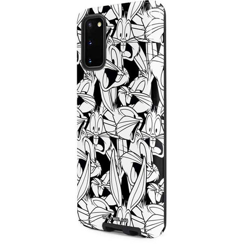Looney Tunes Bugs Bunny Super Sized Pattern Galaxy S20 Pro Case