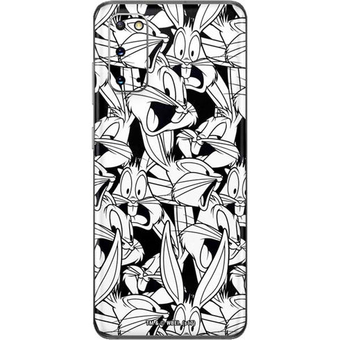 Looney Tunes Bugs Bunny Super Sized Pattern Galaxy S20 Skin
