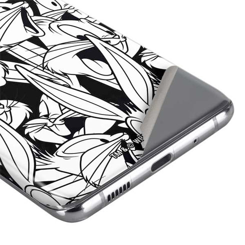 Looney Tunes Bugs Bunny Super Sized Pattern Galaxy S20 Skin