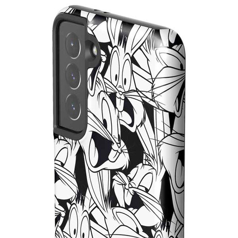 Looney Tunes Bugs Bunny Super Sized Pattern Galaxy S21 5G Pro Case