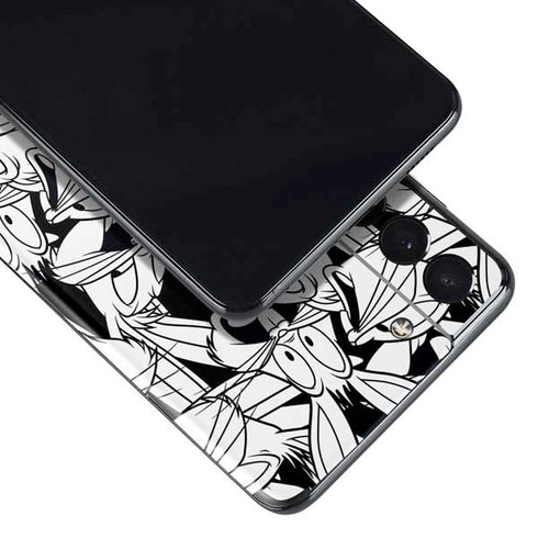 Looney Tunes Bugs Bunny Super Sized Pattern Galaxy S21 Plus 5G Skin