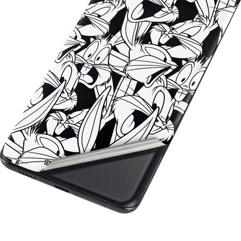 Looney Tunes Bugs Bunny Super Sized Pattern Galaxy S21 Ultra 5G Skin