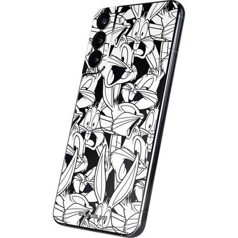 Looney Tunes Bugs Bunny Super Sized Pattern Galaxy S22 Plus Skin
