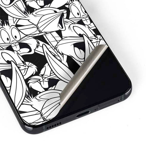 Looney Tunes Bugs Bunny Super Sized Pattern Galaxy S22 Plus Skin