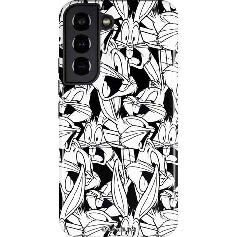 Looney Tunes Bugs Bunny Super Sized Pattern Galaxy S22 Pro Case