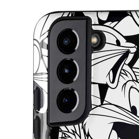 Looney Tunes Bugs Bunny Super Sized Pattern Galaxy S22 Pro Case
