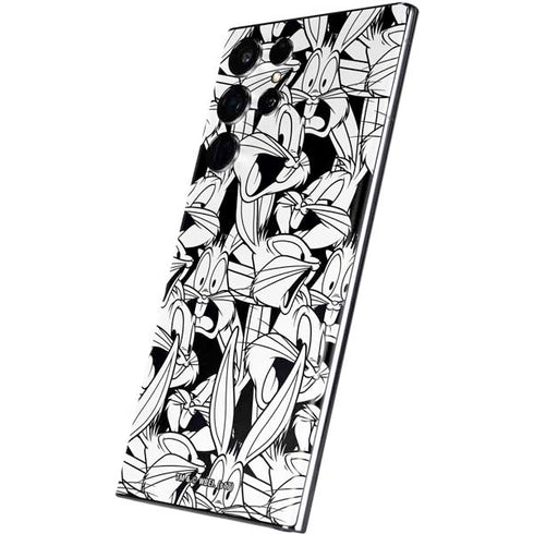 Looney Tunes Bugs Bunny Super Sized Pattern Galaxy S22 Ultra Skin