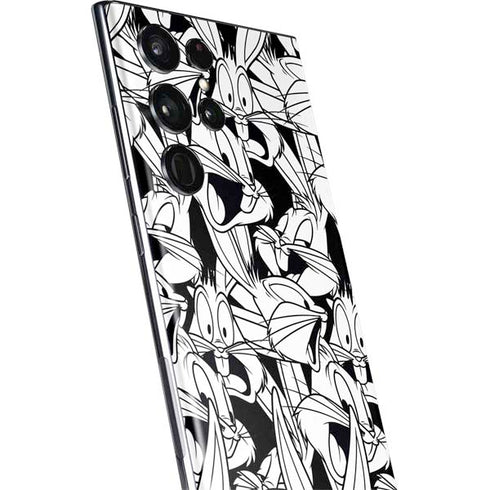 Looney Tunes Bugs Bunny Super Sized Pattern Galaxy S22 Ultra Skin